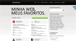 Desktop Screenshot of favoroots.com